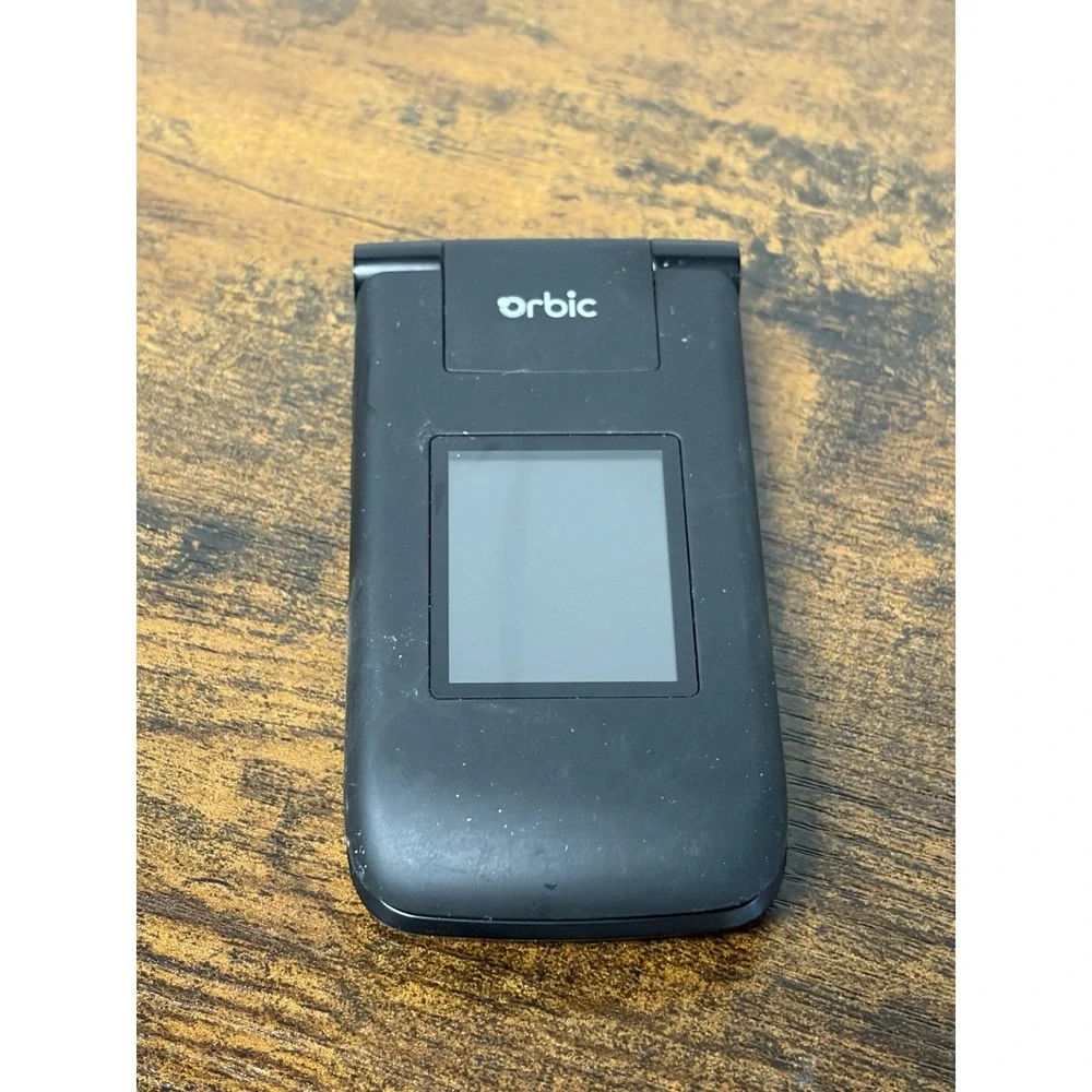 Verizon‎ Orbic Journey V RC2200L 4G Flip phone Black Untested